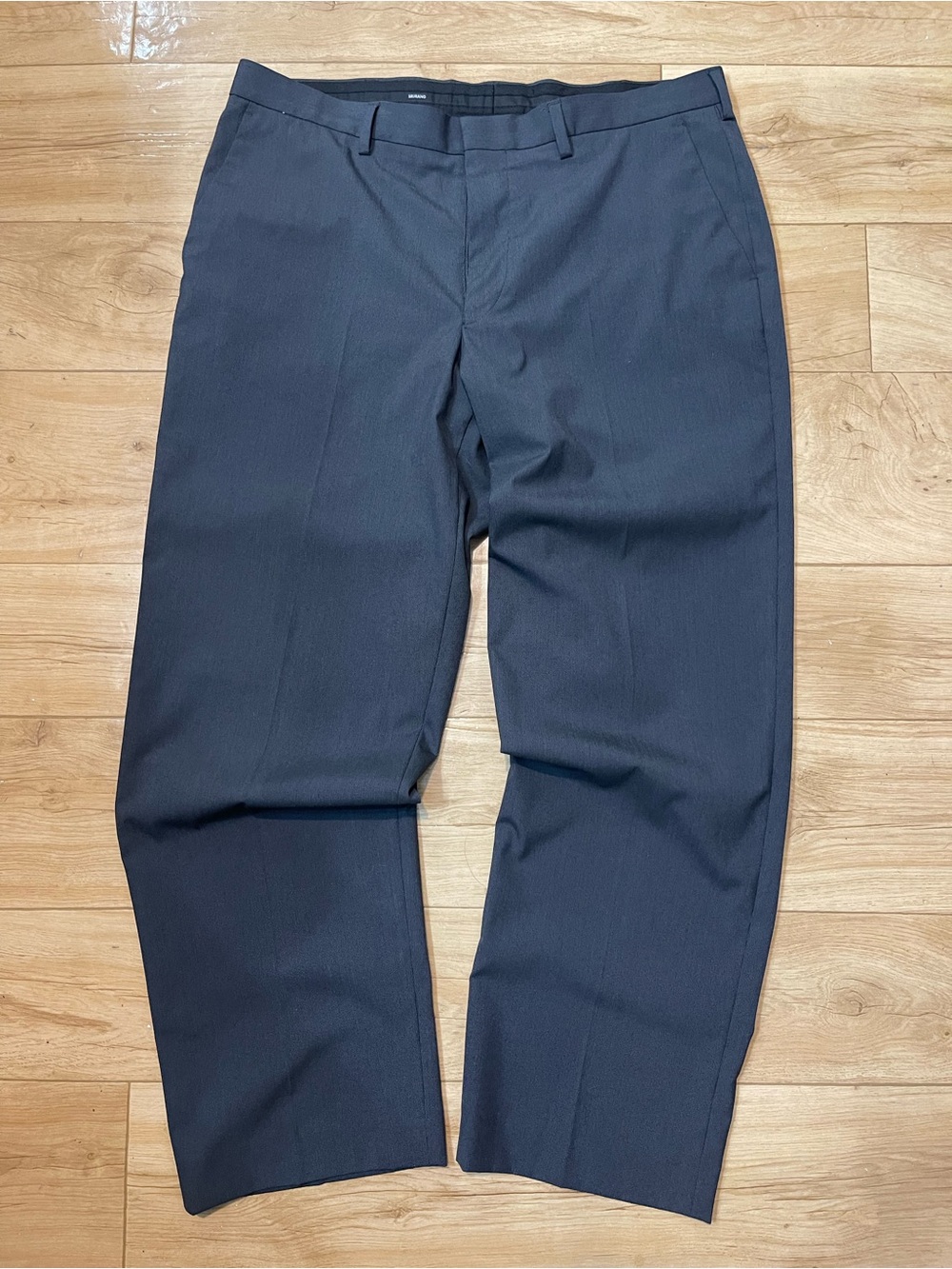 Murano Men’s 36x30 Ultimate Modern Comfort Gray Dress Pants
